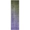 Homeroots 8' Runner Olive Green and Purple Ombre Washable Non Skid Indoor Outdoor Runner Rug 563719 - alternate 5