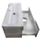Cutler Trough Collection 42 in Wall Mount Modern Bathroom Vanity - Soho FV-TR-SOHO42 - alternate 3