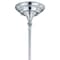 Vaxcel Huntley 1 Light Satin Nickel Farmhouse Schoolhouse Pendant Clear Glass P0268 - alternate 3