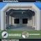 Wrightmaster 10.8 ft. x 8.2 ft. x 7.2 ft. Portable Inflatable Paint Booth with Air Filter System ZR-JBPQZP-3.3X2.5X2.2M-TZ - alternate 4