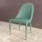 Leisuremod Seville Modern Leather Dining Side Chair with Iron Legs in Green, 2PK SC48G2 - alternate 4