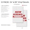 Signmission Foreman, Vinyl Decals Only 24 Inch x 36 Inch, Vinyl Decal, 2PK DSB-2436-2PACK-FOREMAN - alternate 2