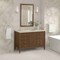 James Martin Vanities Myrrin 48" Single Vanity, Mid Century Walnut, w/ 3 CM Tajnar Eclos Top 485-V48-WLT-3TJR - alternate 5