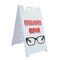 Signmission Eyeglass Repair, A-Frame & 2 Decals Installed, Heavy-Duty Plastic Frame SBHD-D-2436-Eyeglass Repair - alternate 1