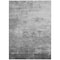 Homeroots 8' X 10' Gray And Silver Striped Washable Indoor Outdoor Area Rug 610892 - alternate 3