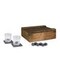 Picnic Time Family Of Brands Whiskey Box Gift Set, Oak Wood 605-10-509-000-0 - alternate 1
