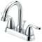Boston Harbor Lavatory Faucet, 1.2 gpm, 2-Faucet Handle, 3-Faucet Hole, Metal/Plastic, Chrome Plated TQ-5111080CP - alternate 1