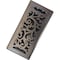 Sierra Grates 4 in. H X 14 in. W Powder Coat Steel, Metallic Bronze Floor Register FLR414-BRZ - alternate 2