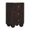 Homeroots 22" Brown Solid Wood Two Drawer Nightstand 701718 - alternate 6