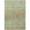 Homeroots 3' X 5' Artichoke Green Ivory And Brown Abstract Washable Indoor Outdoor Area Rug 603071 - alternate 5