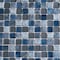 Apollo Tile Gray Blue 11.7 in x 11.7 in Glass, Resin Glossy Floor and Wall Mosaic Tile 4.75 sqft/case, 5PK APLBDA882324A - alternate 7