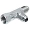 Gates Male JIC 37 Flare to Female JIC 37 Flare Swivel to Male JIC 37 Flare - Tee G60473-0505 - alternate 4