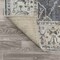 Jonathan Y Brandy Rustic Border Low-Pile Machine-Washable Dark Gray/Cream 5 ft. x 8 ft. Area Rug WSH321A-5 - alternate 3