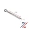 X1 Tools 10 Diameter x 90 Long Zinc-Plated Spring Steel Cotter Pin (25 Cotter Pins), 25PK X1E-CON-PIN-COT-6900x25 - alternate 3