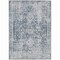 Homeroots 9' X 12' Navy Blue Oriental Washable Indoor Outdoor Area Rug 607612 - alternate 3