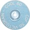 Pferd PFERD COMBIDISC Abrasive Disc, 2in Dia, Type CD, 60 Grit, VICTOGRAIN-COOL 42443 - alternate 2