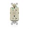 Leviton Receptable Outlet, Hospital Grade, Ivory AGTR2-HGI - alternate 1