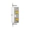Eaton Wiring Devices Eaton-WP GFCI Receptacle, 125 V, 15 A, NEMA: NEMA 5-15R, Back, Side Wiring, White GF15W - alternate 4