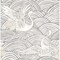 A-Street Prints Egret Slate Tidal Dance Wallpaper 4172-27496 - alternate 1
