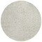 Homeroots 8' Beige And Ivory Round Geometric Washable Indoor Outdoor Area Rug 595051 - alternate 6