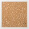 Mastervision White Speckled Cork Bulletin Board, White MDF Frame, 18" X 18" SF2414116616 - alternate 1