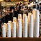 Eco Harmony Products Reclosable Lid for 10, 12, 16, 20, 24oz Paper Cup, 90mm, Plastic, Black, 1000PK 804653 - alternate 5