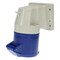 Walther-Werke Pin and Sleeve Receptacle, 30A, 3Ã¸Y 120/208 or 230, 3 Phase, 3 Pole, Blue, NEMA Not Rated 534509 - alternate 1
