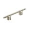 Amerock Transcendent 3-3/4 in 96 mm Center-to-Center Silver Champagne Cabinet Pull BP741496SCSC - alternate 1