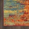 Homeroots 9' X 12' Flame Abstract Indoor Outdoor Area Rug 573194 - alternate 4