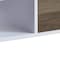 Homeroots 44" White and Black Melamine Veneer And Metal Coffee Table With Drawer And Shelf 490563 - alternate 2