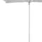 Homeroots 8ft White Polyester Square Market Patio Umbrella 491958 - alternate 3