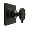 Kingston Brass Single-Handle Three-Way Diverter Valve with Square Trim Kit, Oil Rubbed Bronze KS3045RX - alternate 1