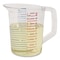 Rubbermaid Commercial Bouncer Measuring Cup, 32 oz, Plastic, Clear FG321600CLR - alternate 3