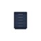 Homeroots 36" Blue Wood Five Drawer Gentlemens Chest 714481 - alternate 1
