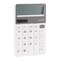 Deli NUSIGN Calculator, Dual Power, 5 Angle, Anti-Slip Base, White, 20PK ENS042 - alternate 2