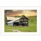 Homeroots Mail Pouch Barn 4 White Framed Print Wall Art 406912 - alternate 1
