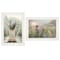 Homeroots Set Of Two Bloom Where You are Planted 1 White Framed Print Wall Art, 2PK 407480 - alternate 1