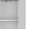 Homeroots 71in White Wood Corner Bar Cabinet With Two Doors 535085 - alternate 3