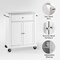 Crosley Compact Stainless Steel Top Kitchen Cart KF30022EWH - alternate 4