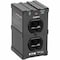 Tripp Lite Plug Adapter, Surge, 5-15R, 5-15P, 0 ft., Black ULTRABLOK - alternate 1