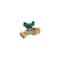 Proline Series Brass 3/4-in MIP x 3/4-in MHT 1/4 Turn No Kink Hose Bibb - Lead-Free 102-354NL - alternate 1