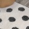 Jonathan Y Pere Modern Charcoal Dot Shag White/Gray 4 ft. x 6 ft. Area Rug MOH411A-4 - alternate 6