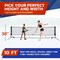 Outdoorcruiser Outdoor Cruiser Portable Sports Net, Adjustable Height, for Badminton, Pickleball, Volleyball OCPBNET10 - alternate 3