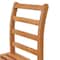 Alaterre Furniture Brandon Acacia Wood Outdoor Bar Height Bistro Set, Set of 3 ANBD01ANO - alternate 3