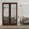 Sartodoors Hidden Double Doors Planum 2102 48x84 (2* 24x84) Solid Core Modern Interior PLANUM2102DMF-CA-48x84-RH-O - alternate 1