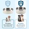 Petmaker Set of 2 Stainless Steel Slow Feeder Dog Bowls 60oz Double Wall Insulated Food & Water Bowls PET6430 - alternate 4