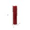 Homeroots Set of Two Red Flameless Pillar Candle, 2PK 517679 - alternate 3