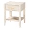 Baxton Studio Primrose Mid-Century Ivory Fluted Wood King Size 4-Piece Bedroom Set 249-13819-13831-13823-ZORO - alternate 3