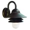 Homeroots Antique Bronze Three Tier Lamp Shade Outdoor Wall Light 398632 - alternate 4