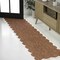 Jonathan Y Alice Classic Cottage Two-Tone Scalloped Terra/Cream 2 ft. x 8 ft. Indoor/Outdoor Shaped Runner Rug SHP103C-28 - alternate 4